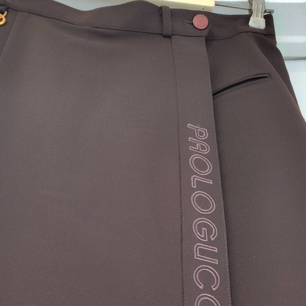 Vtg Paolo Gucci Skirt Brn - Picture 13 of 13
